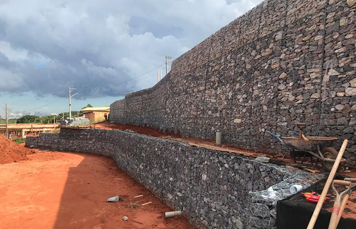 Tegra Carrão - Muro Gabião